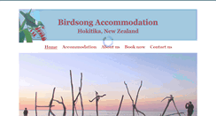 Desktop Screenshot of birdsong.co.nz